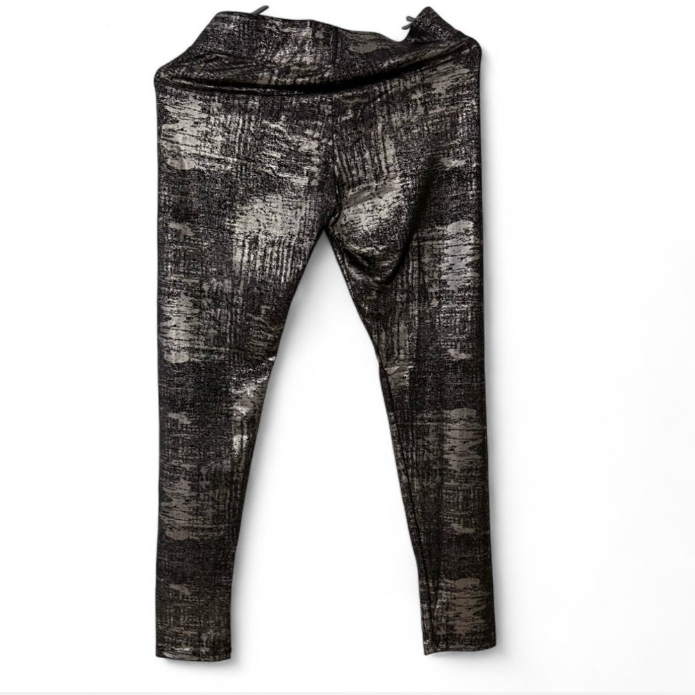 🖤 GUESS Metallic Abstract Leggings – Sleek & Chic